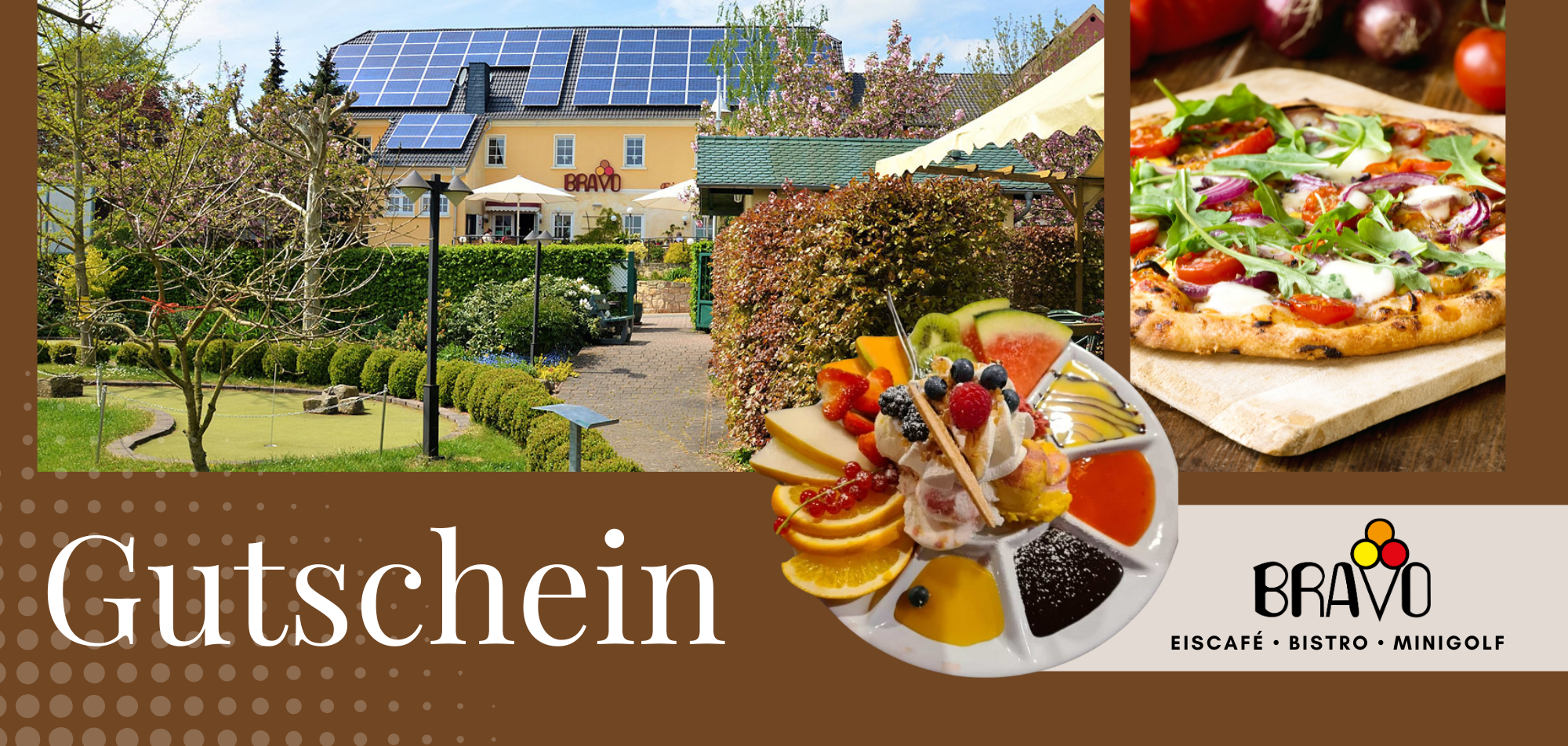 Gutschein vom BRAVO Eiscafé Bistro Vollmershain